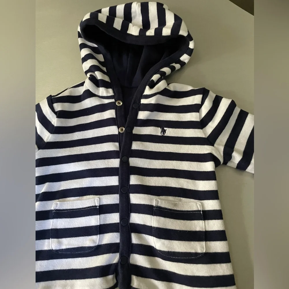 Ralph Lauren NWOT reversible hoodie 9 months